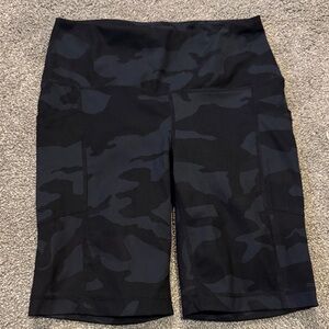 Yogalicious Lux Dark Camo Shorts